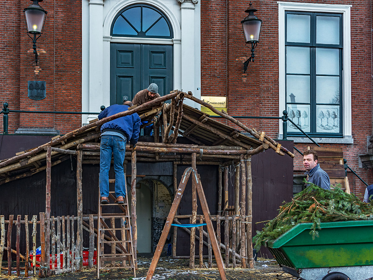 kerststal afbreken