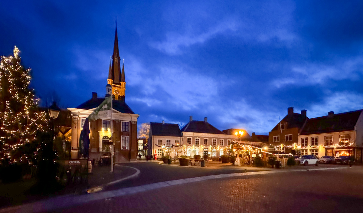 Kerststal op de Haagsemarkt